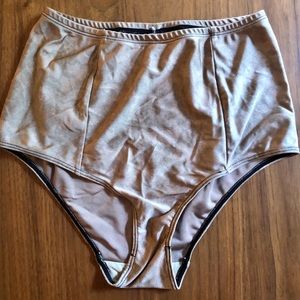 American Apparel nude high-wasted bottoms